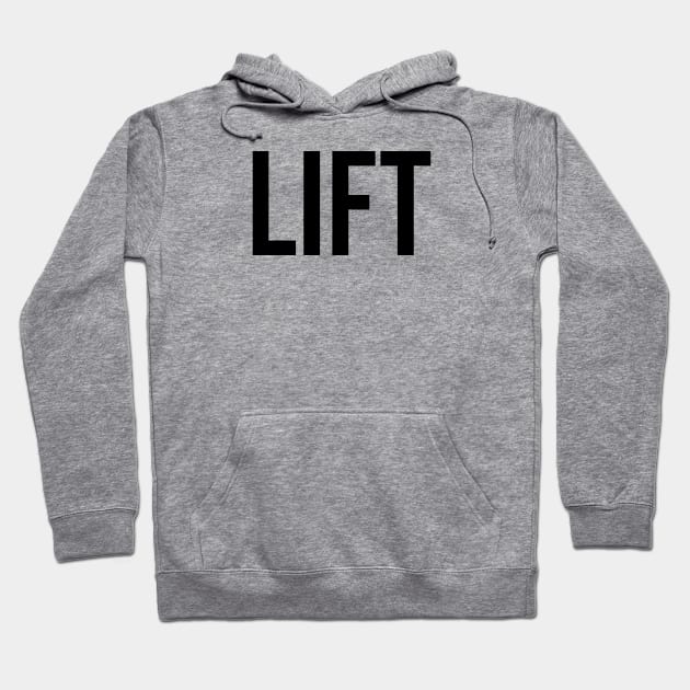 Lift Hoodie by TotallyTubularTees